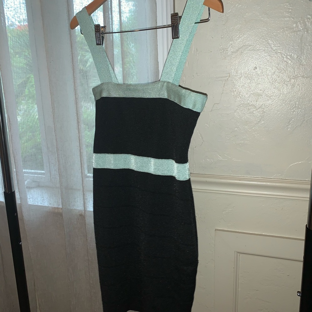 K.K Blue & Black Dress. Small.